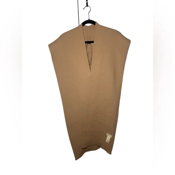 Free People All For You Hooded Wrap Scarf in Mushroom - Picture 7 of 10